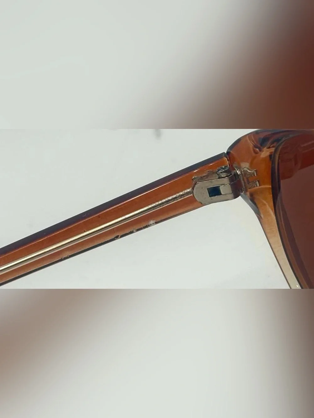 Brown Oval Sunglasses Frames Only